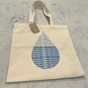 Madewll X charity:water canvas tote
